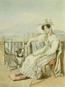 Portret van prinses Natalia Golitsin, 1822-26